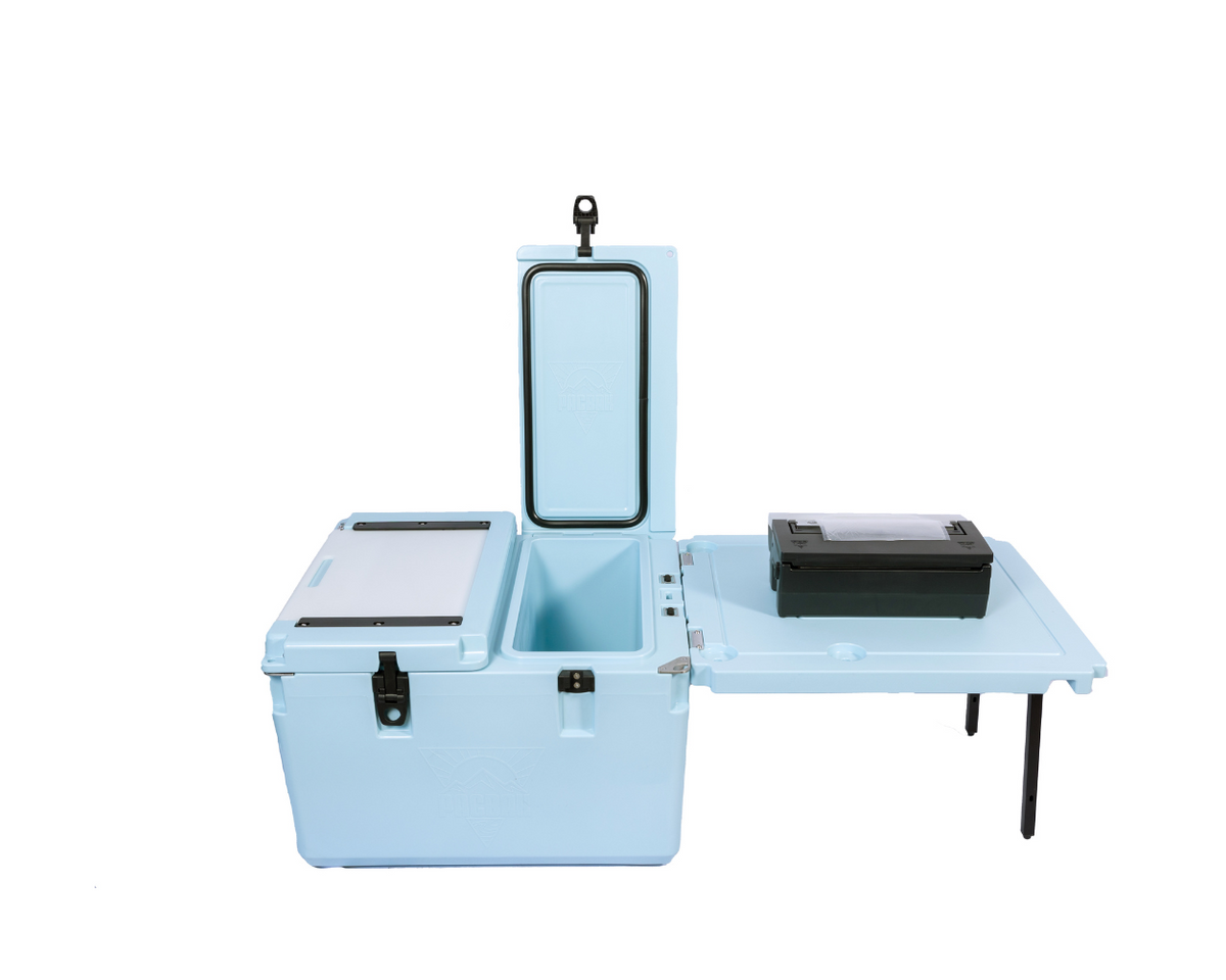 P60-MK Cooler and ROAM 18-V Portable Vacuum Sealer Combo