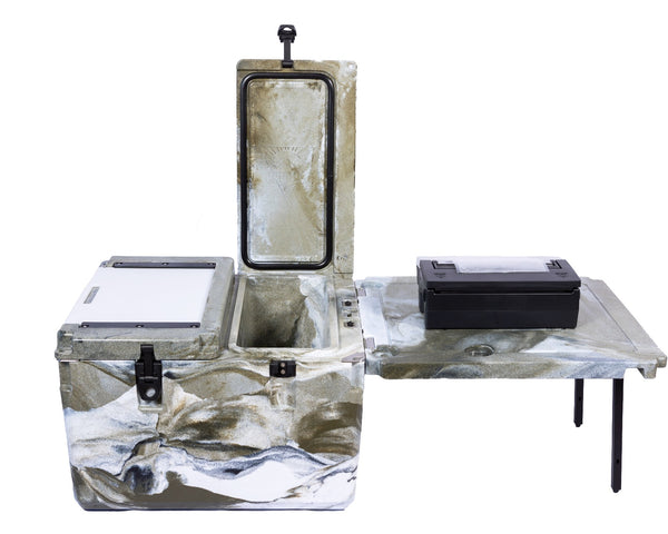 P60-MK Cooler and ROAM 18-V Portable Vacuum Sealer Combo