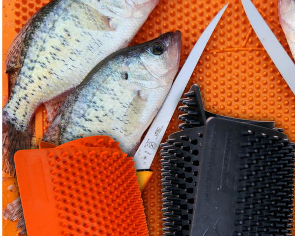 Fillet Away Fish Mat - black