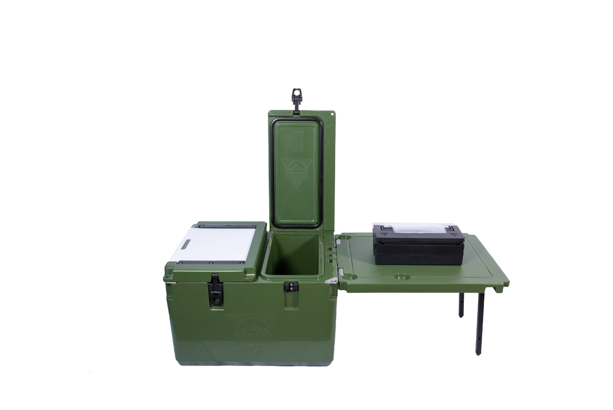 P60-MK Cooler and ROAM 18-V Portable Vacuum Sealer Combo