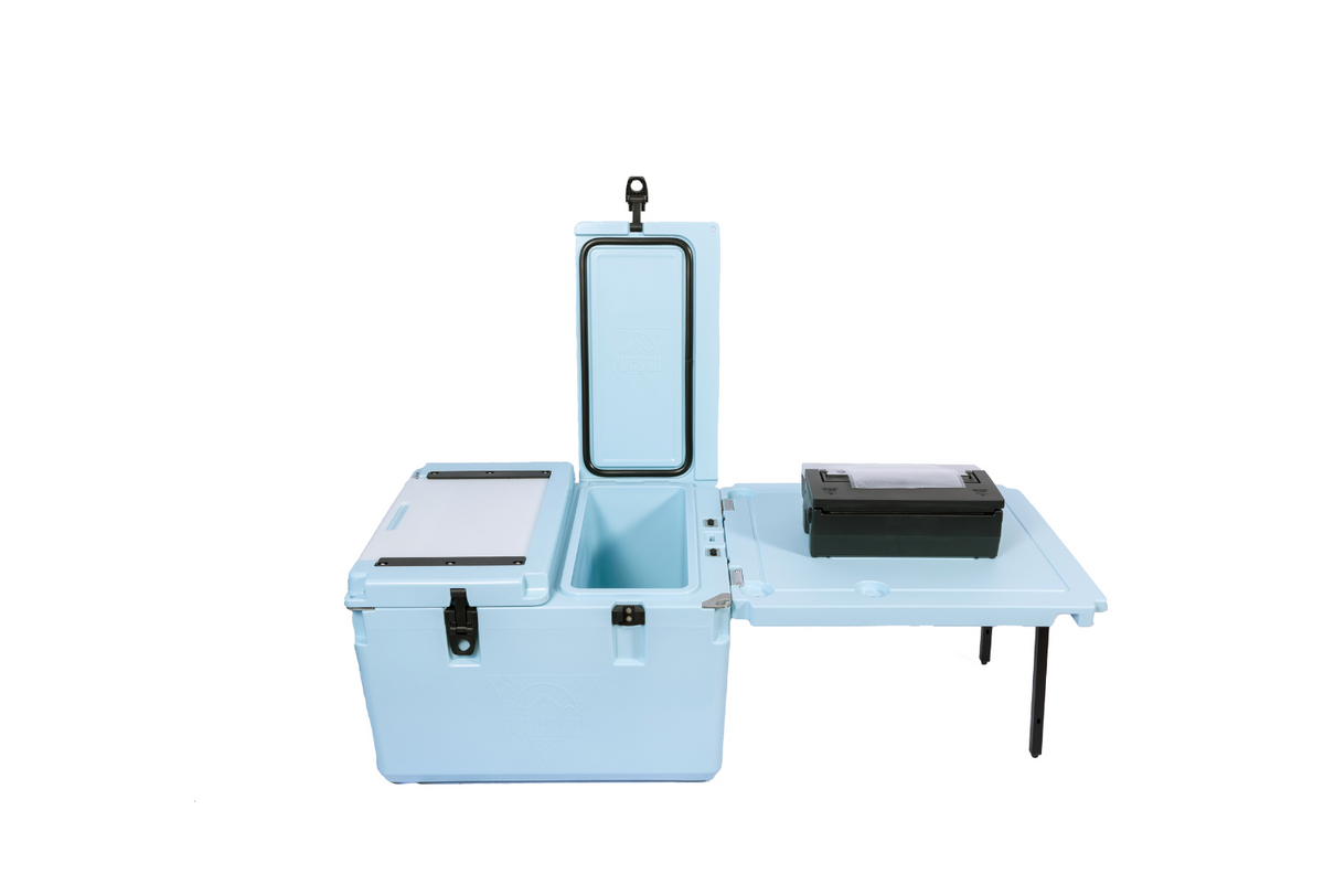 P60-MK Cooler and ROAM 18-V Portable Vacuum Sealer Combo